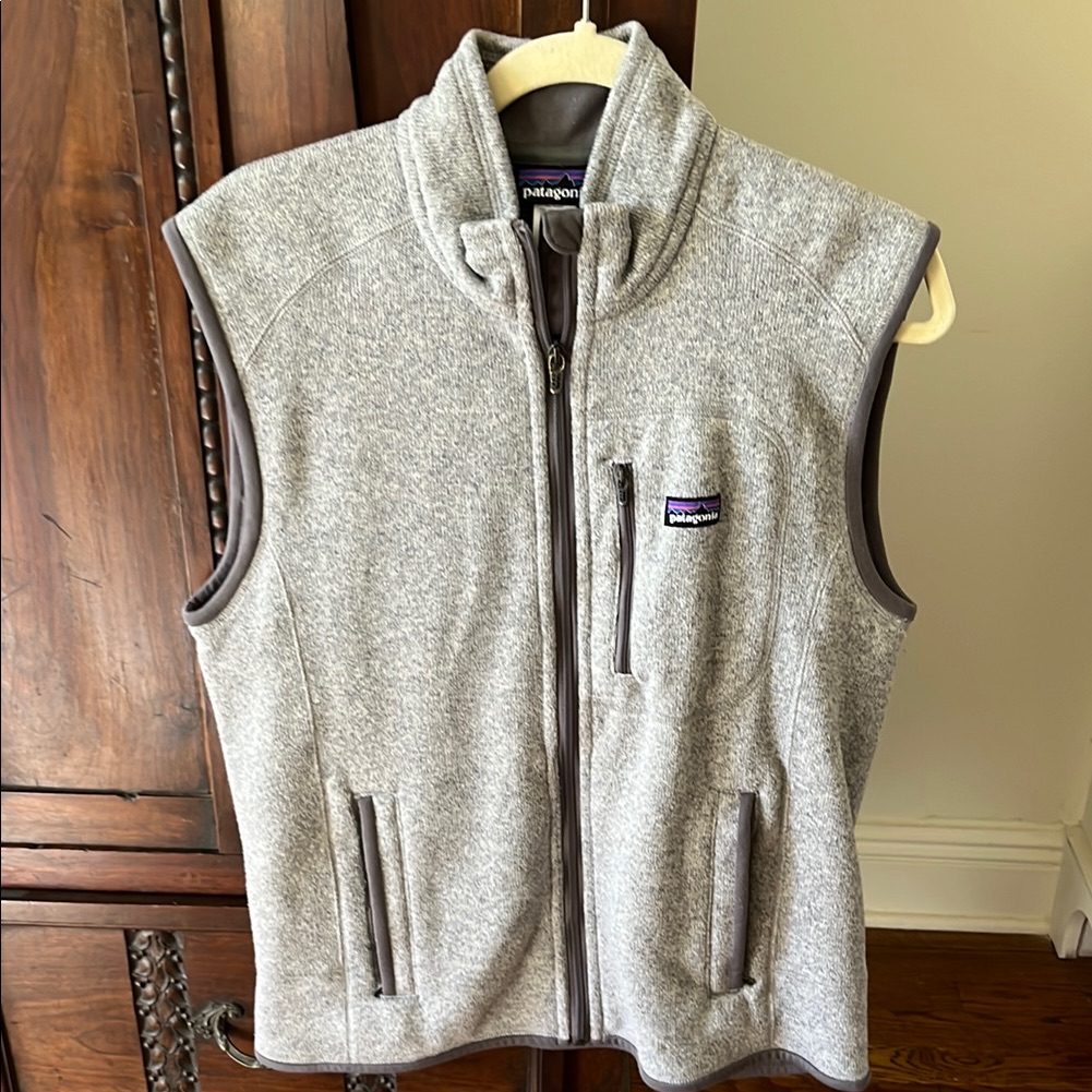 Patagonia Women's Gray Fleece Vest